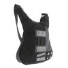 Ebony Rocker – geantă în formă de chitară electrică inspirată din instrumente rock