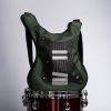 Geantă inspirată din Stratocaster – vedere frontală verde intens